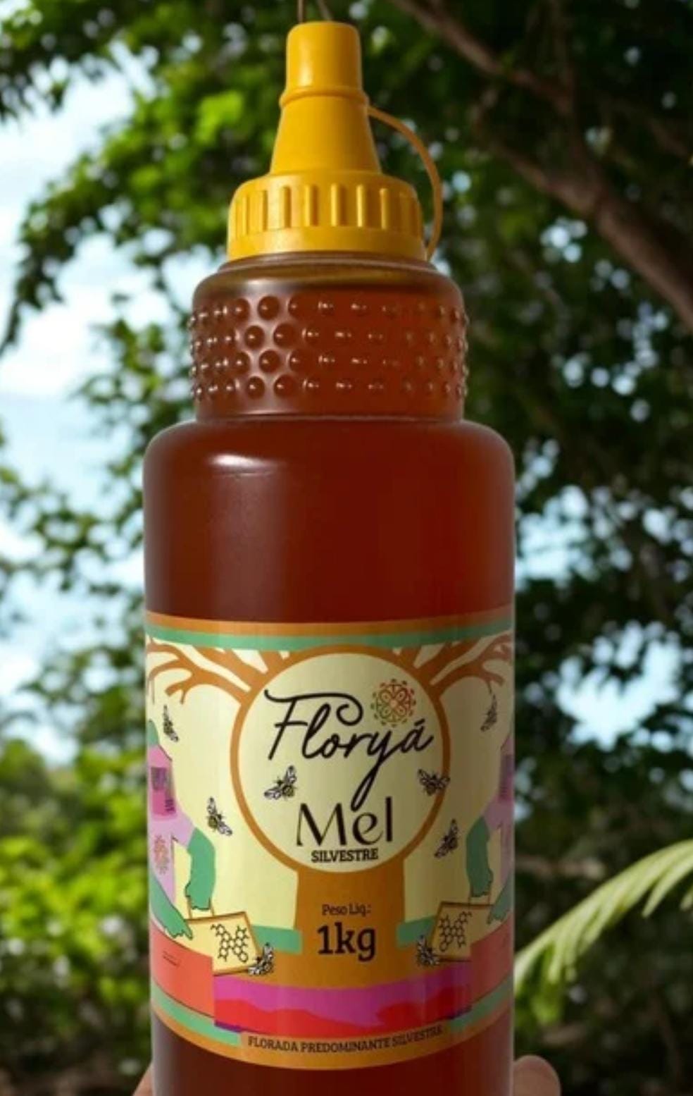 Mel Florada Silvestre – Predominante Cipó-Uva 1kg